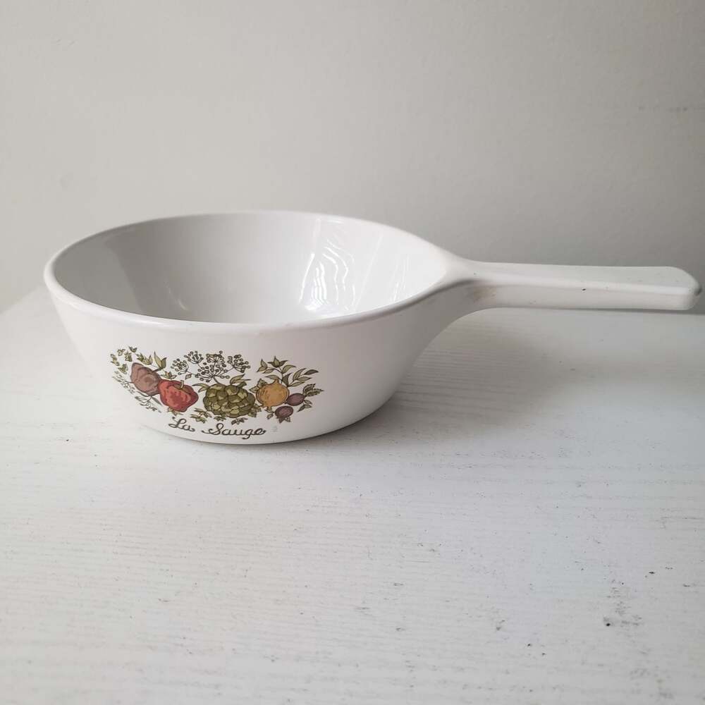 Vintage Corning Ware Spice of Life P-81-B "La Sauge" Sauce Pan